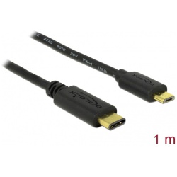 Delock Kábel - 83602 (USB-C  -> USB Micro-B