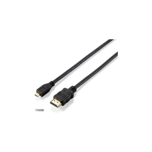 Equip Kábel - 119308 (HDMI1.4 - MicroHDMI kábel