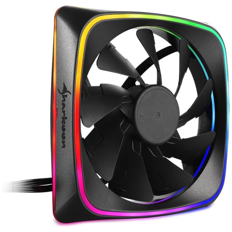 Sharkoon Cooler 12cm - RGB Shark Lights Fan (15