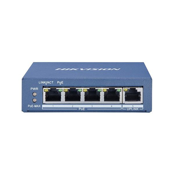 Hikvision Switch PoE - DS-3E0505P-E (4 port 1000Mbps