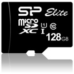 Silicon Power MicroSD kártya - 128GB microSDXC Elite UHS-1 U1 + adapter