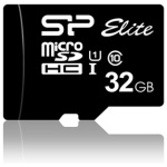 Silicon Power MicroSD kártya - 32GB microSDHC Elite UHS-1 + adapter