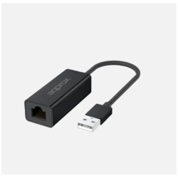 APPROX Átalakító - USB3.0 to 2.5G RJ45 (10/100/1000/2500Mbps) Fekete