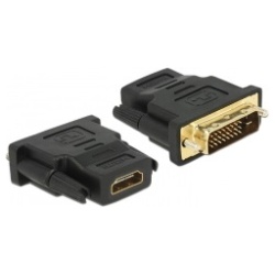 Delock 65466 Adapter DVI 24+1 pin male > HDMI female