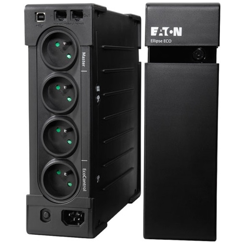 EATON szünetmentes 1200VA - EL1200USBDIN (8 Schuko kimenet