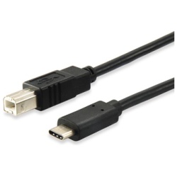 Equip Átalakító Kábel - 12888207 (USB-C -> USB-B 2.0 kábel