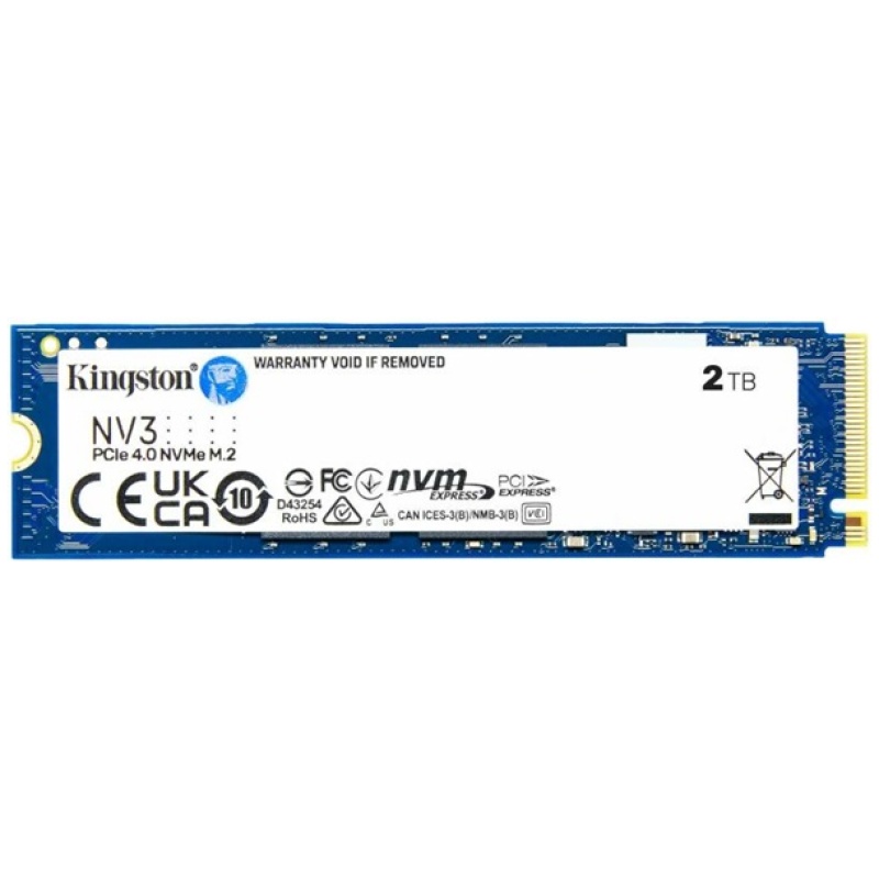 Kingston SSD 2TB - SNV3S/2000G (M.2 NVMe NV2