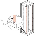 Legrand profilsín készlet - 19" - 42U