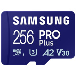 Samsung MicroSD kártya - 256GB MB-MD256SB/WW (PRO PLUS kártyaolvasóval