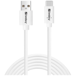 Sandberg Kábel - USB-C > USB-A 2.0 2M SAVER