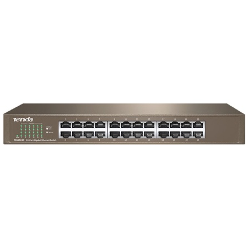 Tenda Switch - TEG1024D (24x1Gbps; rack-mount; 48Gbps)