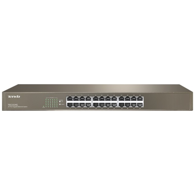 Tenda Switch - TEG1024G (24x1Gbps; rack-mount)